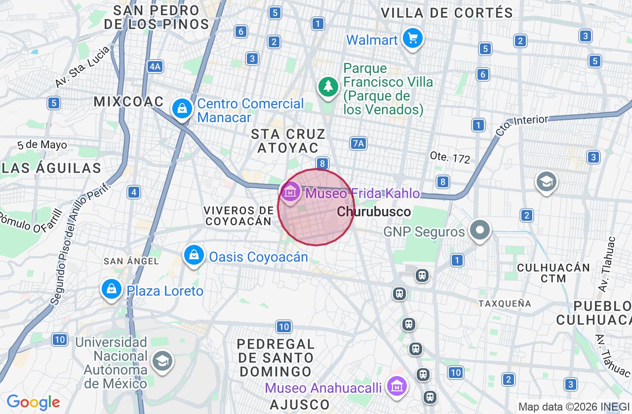 Zona aproximada de Casa en venta en Del Carmen