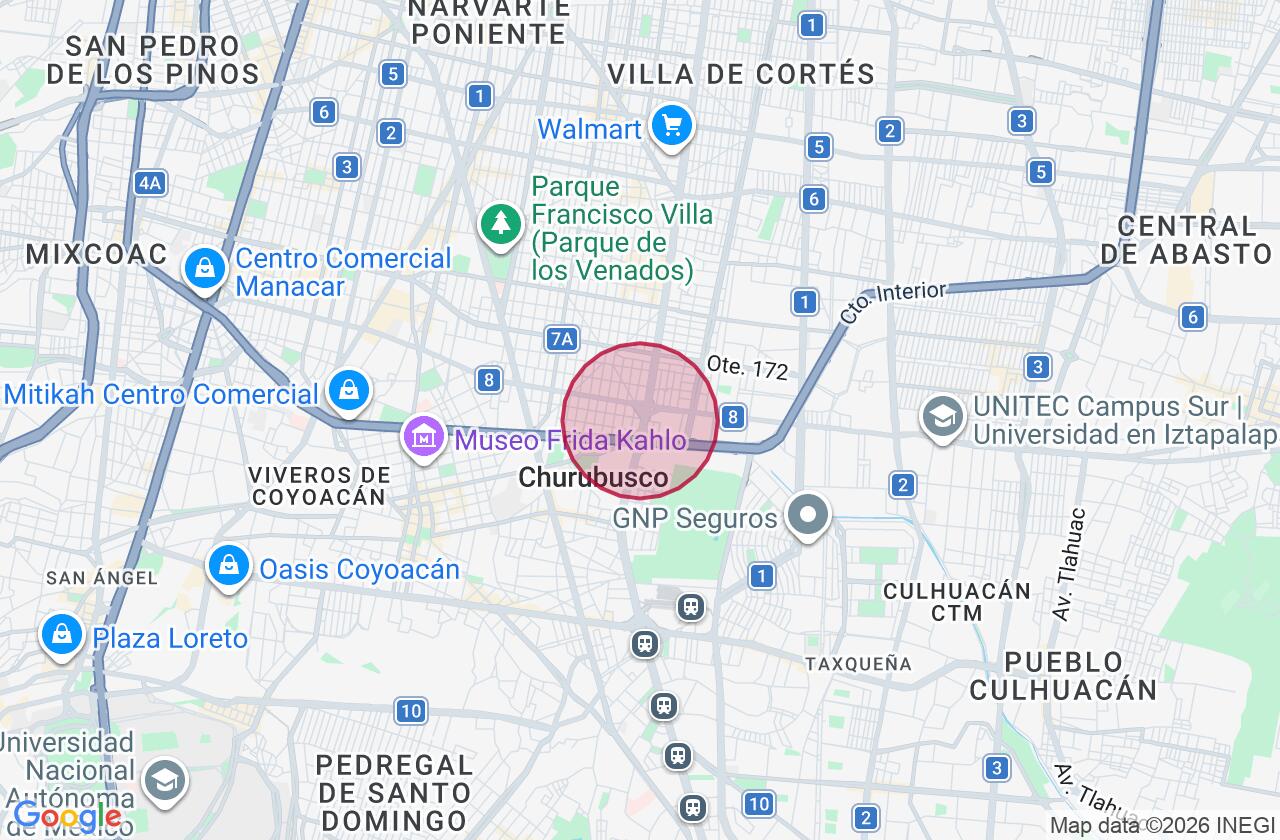 Zona aproximada de Departamento en venta en Portales Sur