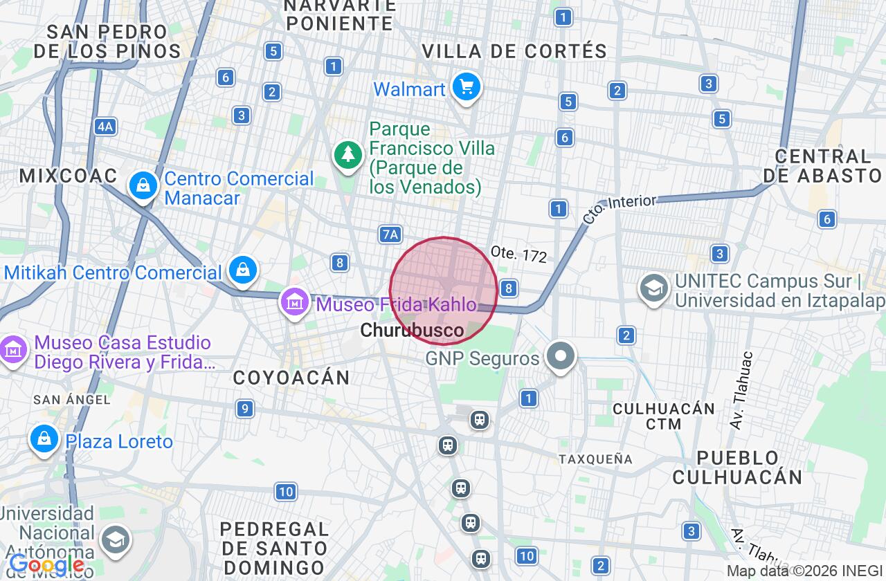 Zona aproximada de Departamento en venta en Portales Sur